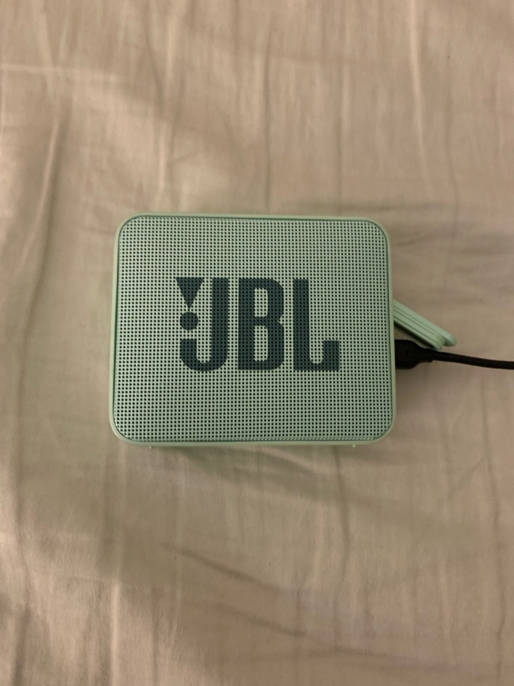 JBL Mint Green Compact Bluetooth Speaker with Strap